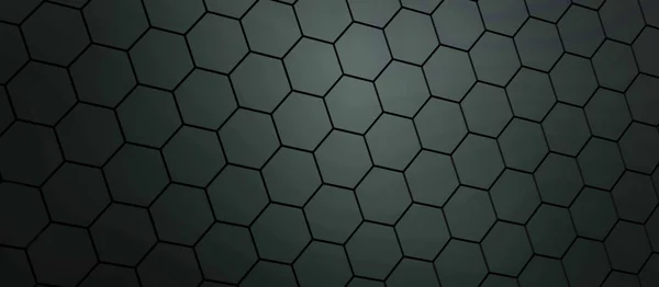 Hexagons Sammanfattning Bakgrund Minimalistisk Konst — Stockfoto