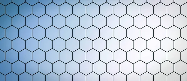 Hexagons Sammanfattning Bakgrund Minimalistisk Konst — Stockfoto