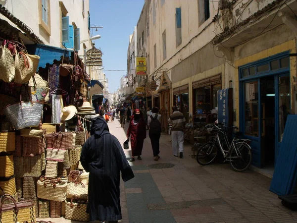 2012年8月15日モロッコ エサウイラ モロッコ エサウイラのメインストリート — ストック写真