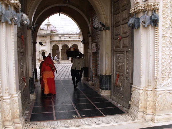 Karni Mata Rat Temple Deshnok Bikaner Rajasthan India August 2011 — Stock Photo, Image