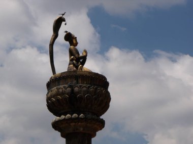 Durbar Square, Patan, Kathmandu, Nepal, August 20, 2011: Famous monument in Durbar Square, Patan, Kathmandu, Nepal
