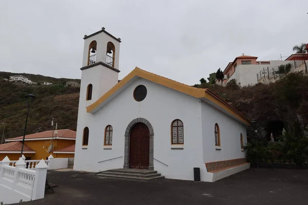 Las Canales Icod Los Vinos Tenerife España Agosto 2022 Iglesia — Foto de Stock