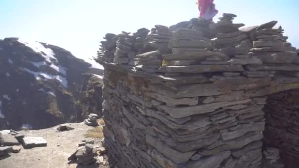 Vista Abbagliante Sono Visibili Vicine Montagne Sub Himalayane Che Sono — Video Stock