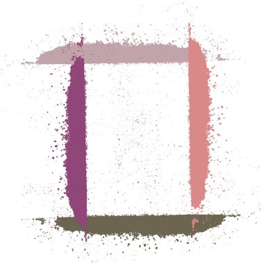 soyut vektör dokusu metin için çok renkli dikdörtgen çerçeve ya da arkaplan oluşturur. Pudranın dokusunu grunge tarzında. Stok vektör çizimi. EPS 10