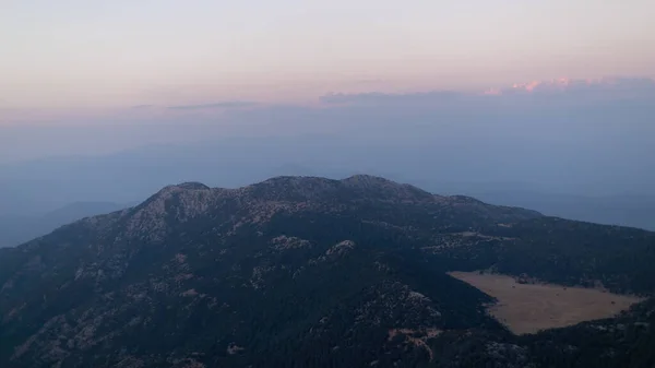 Babadag Vista Montanha Fethiye Peru Famosa Colina Paraglide — Fotografia de Stock