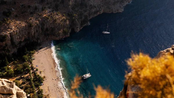 Kelebekler Vadisi View Fethiye Town Turkey — стоковое фото