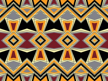 Yazdırma çizimleri için soyut arkaplan geometrik deseni