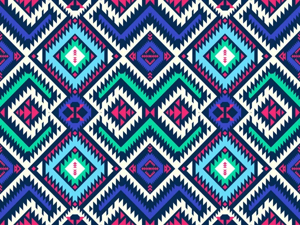 Traditional Ethnic Geometric Pattern Background Design Backgrounds Carpet Wallpaper Clothes — Vetor de Stock