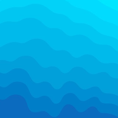 Soyut arkaplan mavi akış dalgası