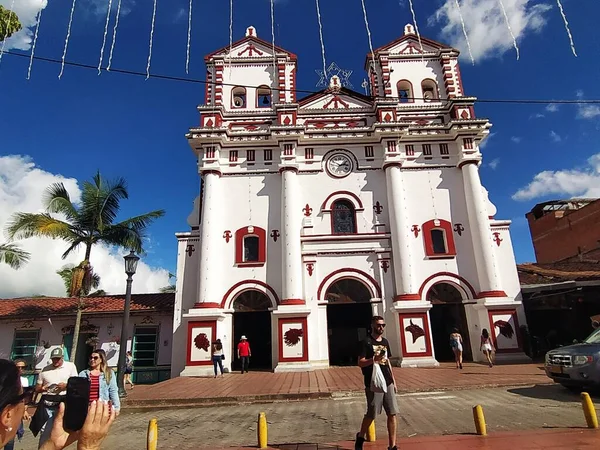Mooie Koloniale Steden Van Colombia — Stockfoto