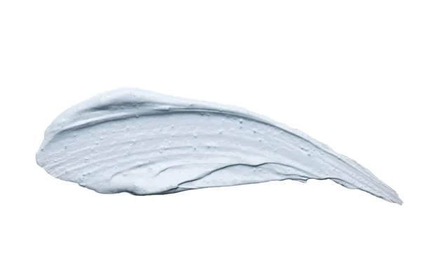 Smear van reinigende gezichtsmasker voor de huid van organische klei — Stockfoto