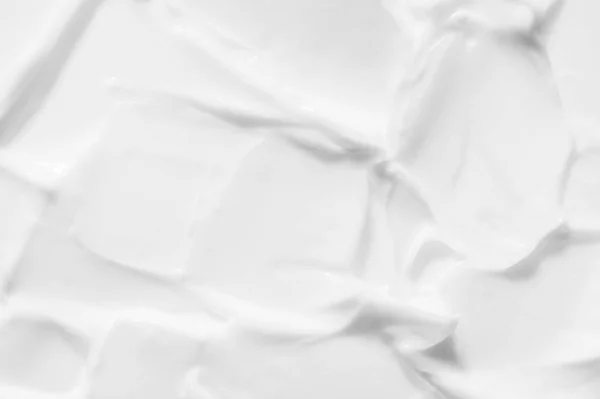 Υφή Λευκή Κρέμα Προσώπου Μαλακτικό Επαγγελματικό Προϊόν Περιποίησης Του Δέρματος — Φωτογραφία Αρχείου