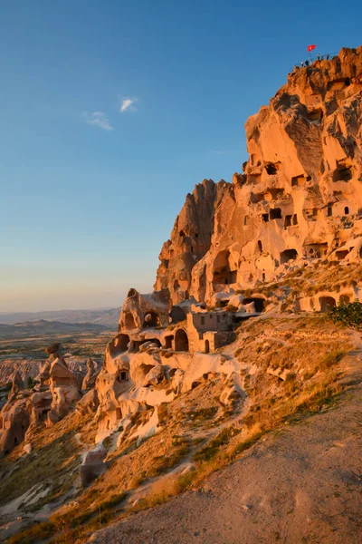 Piękne Góry Dziwacznej Formie Położone Samym Sercu Kapadocji — Zdjęcie stockowe