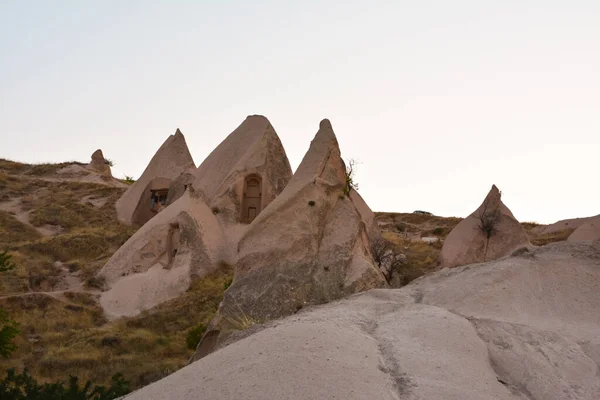 Beautiful Mountains Bizarre Form Located Heart Cappadocia — Stock Photo, Image