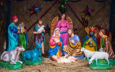 Mutlu Noeller 2021 'in eşsiz görüntüleri, bu resmi 25 Aralık 2021' de Kakrail kilisesi, Dhaka, Bangladeş 'ten çektim.