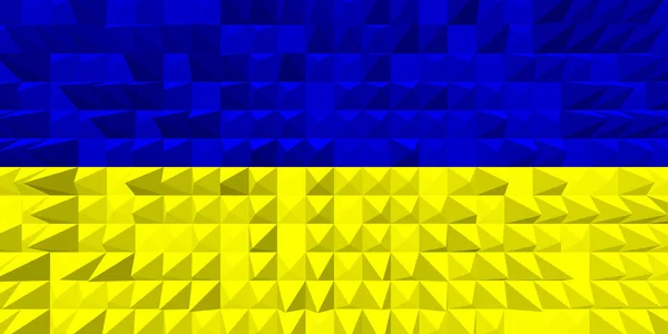 Ukraine Ukrainische Flagge Illustration Der Flagge Der Ukraine Horizontales Design — Stockfoto