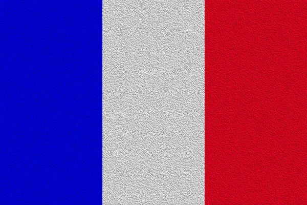 Francie Francouzská Vlajka Ilustrace Francouzské Vlajky Horizontální Design Abstraktní Design — Stock fotografie
