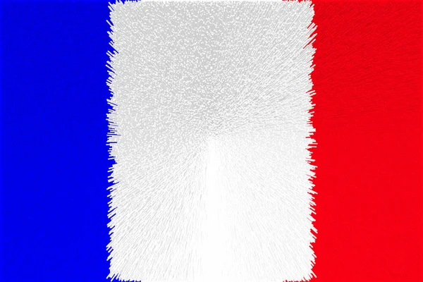 Στη Γαλλία Σημαία Της Γαλλίας Εικόνα Της Σημαίας Της Γαλλίας — Φωτογραφία Αρχείου
