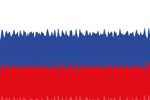 Rússia Bandeira Rússia Design Horizontal Ilustração Bandeira Rússia Design Horizontal — Fotografia de Stock