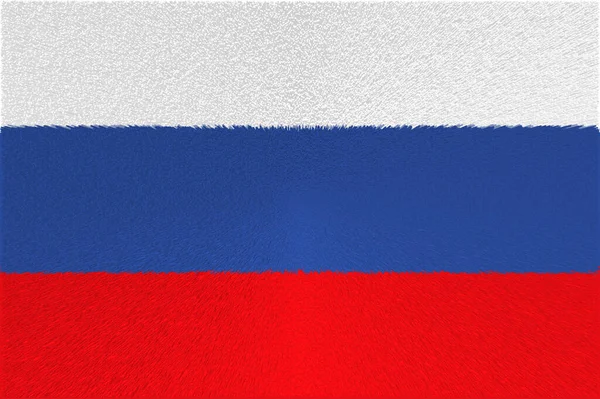 Russie Drapeau Russie Design Horizontal Illustration Drapeau Russie Design Horizontal — Photo