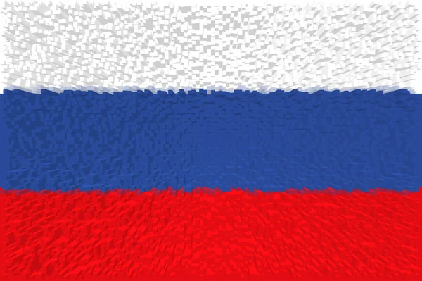 Ρωσία Σημαία Της Ρωσίας Οριζόντια Σχεδίαση Κάθαρση Της Σημαίας Της — Φωτογραφία Αρχείου