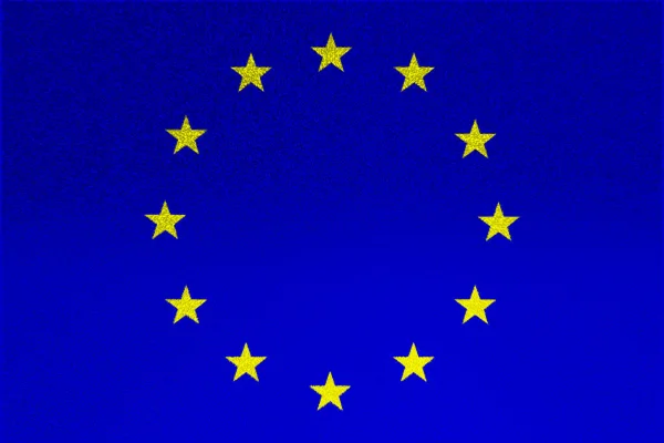 Unión Europea Bandera Unión Europea Ilustración Del Pabellón Unión Europea —  Fotos de Stock