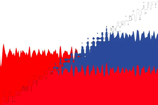 Polónia Rússia Bandeira Polónia Rússia Conceito Ajuda Associação Países Relações — Fotografia de Stock