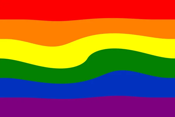 Lgbt Flag Lgbt Pride Flag Rainbow Pride Flag Includes Flag — Stock Photo, Image