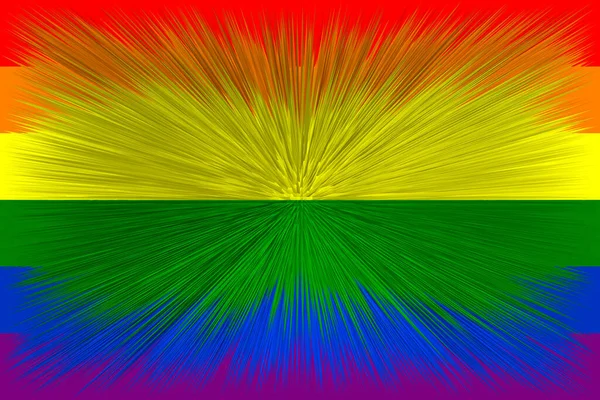 Bandera Lgbt Bandera Del Orgullo Lgbt Bandera Del Orgullo Del —  Fotos de Stock