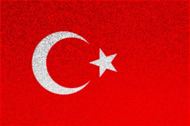 Hindi. Hindi bayrağı. İspanya bayrağının düşüşü. Yatay tasarım. Soyut tasarım. Üç boyutlu illüstrasyon. Harita.
