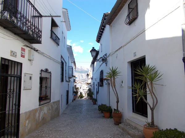 Altea Belediyesi Alicante Ili Akdeniz Kıyısı Costa Blanca Ili Valencia — Stok fotoğraf