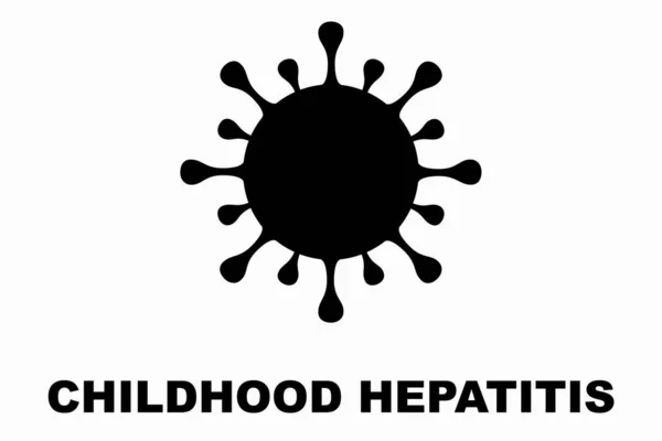 Leverontsteking Adenovirus F41 Hepatitis Bij Kinderen Adenovirus F41 Hoofdverdachte Uitbraak — Stockfoto