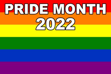 Gurur 2022. LGBT bayrağı. LGBT gurur bayrağı, lezbiyen, gey, biseksüel ve transgender LGBT örgütlerinin bayrağını içerir. İllüzyon. Uluslararası LGBT Onur Günü 2022.