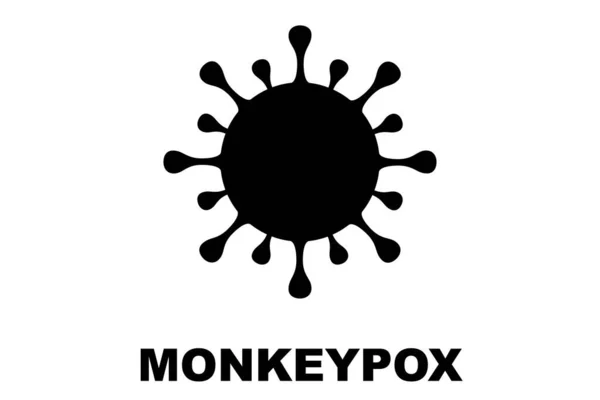 Монкейпох Вірус Мавпа Зоонотичне Вірусне Захворювання Яке Може Інфікувати Нелюдських — стокове фото