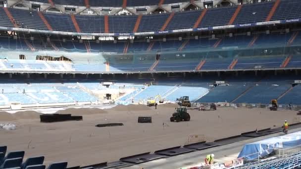 Santiago Bernabeu Interior Santiago Bernabu Stadium Full Works Renovation Venue — Video