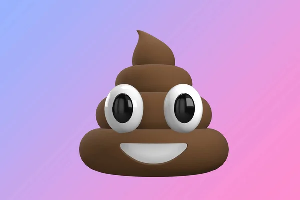 Έμοτζι Emoticons Απόδοση Του Emoji Απομονώνονται Μια Βαθμίδα Φόντο Χώρος — Φωτογραφία Αρχείου