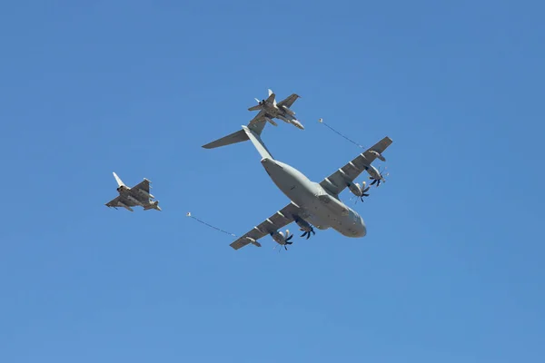 Airplane Hunt Hunts Military Vehicle Spanish Air Force Day National — Stock Photo, Image