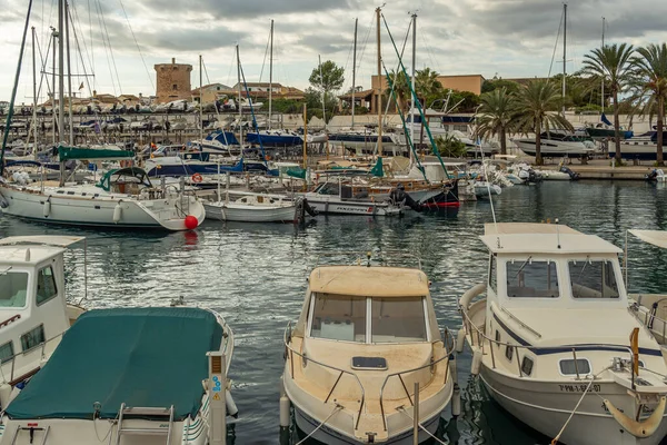 Rapita Espanha Outubro 2021 Vista Geral Marina Cidade Maiorca Rapita — Fotografia de Stock