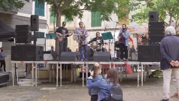 Porreres España Octubre 2021 Feria Anual Otoño Ciudad Mallorquina Porreres — Vídeos de Stock