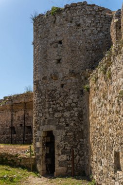 İspanya 'nın Felanitx kentindeki Castell de Santueri harabeleri.