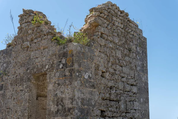 Ruïnes Van Het Castell Santueri Gelegen Mallorcaanse Stad Felanitx Spanje — Stockfoto