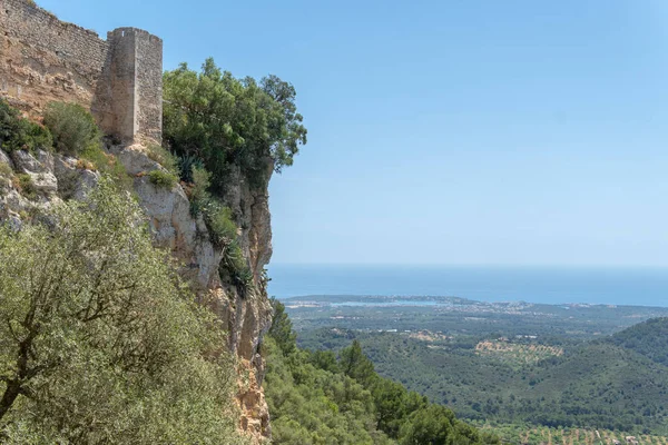 Spanya Nın Felanitx Kentindeki Castell Santueri Harabeleri — Stok fotoğraf