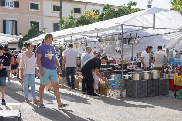 Felanitx Spanien Oktober 2022 Jährliche Paprika Messe Der Mallorquinischen Stadt — Stockfoto