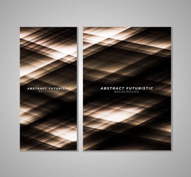 Arka plan fütüristik geometrik ve pürüzsüz desen gradyan dizaynı. Soyut fütüristik arka plan, soyut sanat duvar kağıdı. Vektör illüstrasyonu.