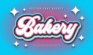 Gıda depolama temalı düzenlenebilir metin efekti