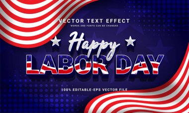 İşçi Bayramı düzenlenebilir metin etkisi temalı İşçi Bayramı kutlamaları