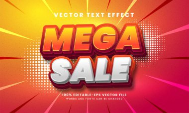 Ürün tanıtımı için uygun 3B düzenlenebilir metin tipi efekti.