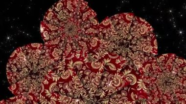 Altın süs. Şablonları olan tekerlekler. Tarzlı arka planların dönüşü. Resimlerin hayran açıklaması.
