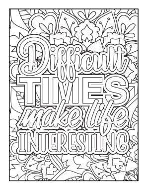 Motivasyon tırnak boyama sayfası. İlham verici tırnak boyama sayfası. Olumlu alıntılama sayfası. Olumlu tırnak boyama sayfası. İyi titreşimler. Yetişkinler için boyama kitabı. Motivasyonel küfür kelime renklendirme sayfası.