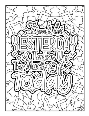 Motivasyon tırnak boyama sayfası. İlham verici tırnak boyama sayfası. Olumlu alıntılama sayfası. Olumlu tırnak boyama sayfası. İyi titreşimler. Yetişkinler için boyama kitabı. Motivasyonel küfür kelime renklendirme sayfası.